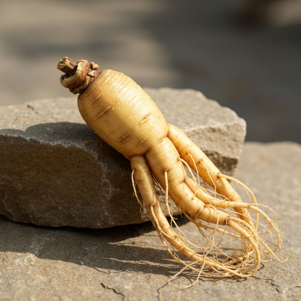 Panax ginseng Wurzel